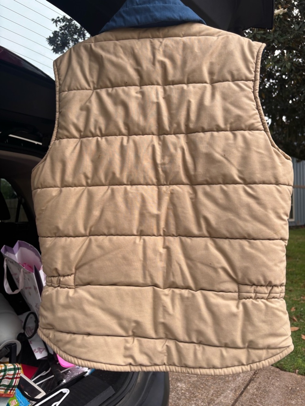 Vintage Walls Blizzard-Pruf Insulated Down Puffer Vest Mens Made in USA *FLAW - Picture 4 of 6